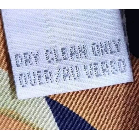 Liz Claiborne Collection 100% Silk Blouse Womens Size 10 Button Up Floral Pocket - Picture 6 of 6